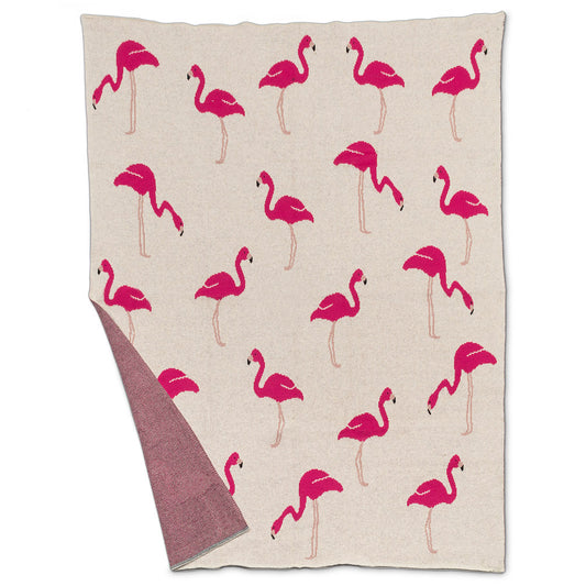 Flamingo Baby Throw