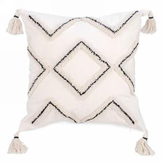 Cushion Taupe and Black