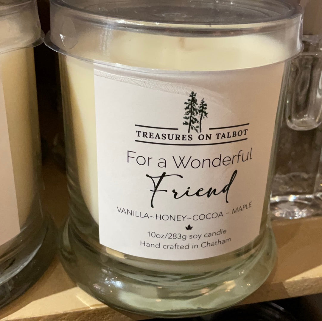 Jar Candle For a Wonderful Friend