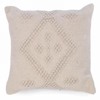 Beige Diamond Pattern Cushion