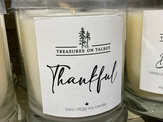 Jar Candle Thankful
