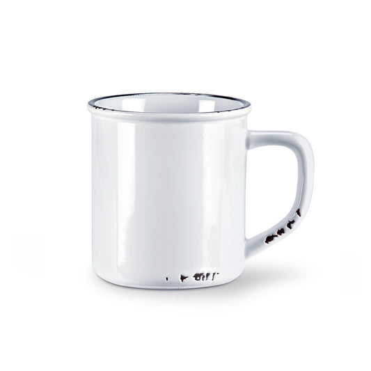 Abbott • Enamel Look Mug (White)