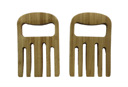 Set of Bamboo Salad Servers