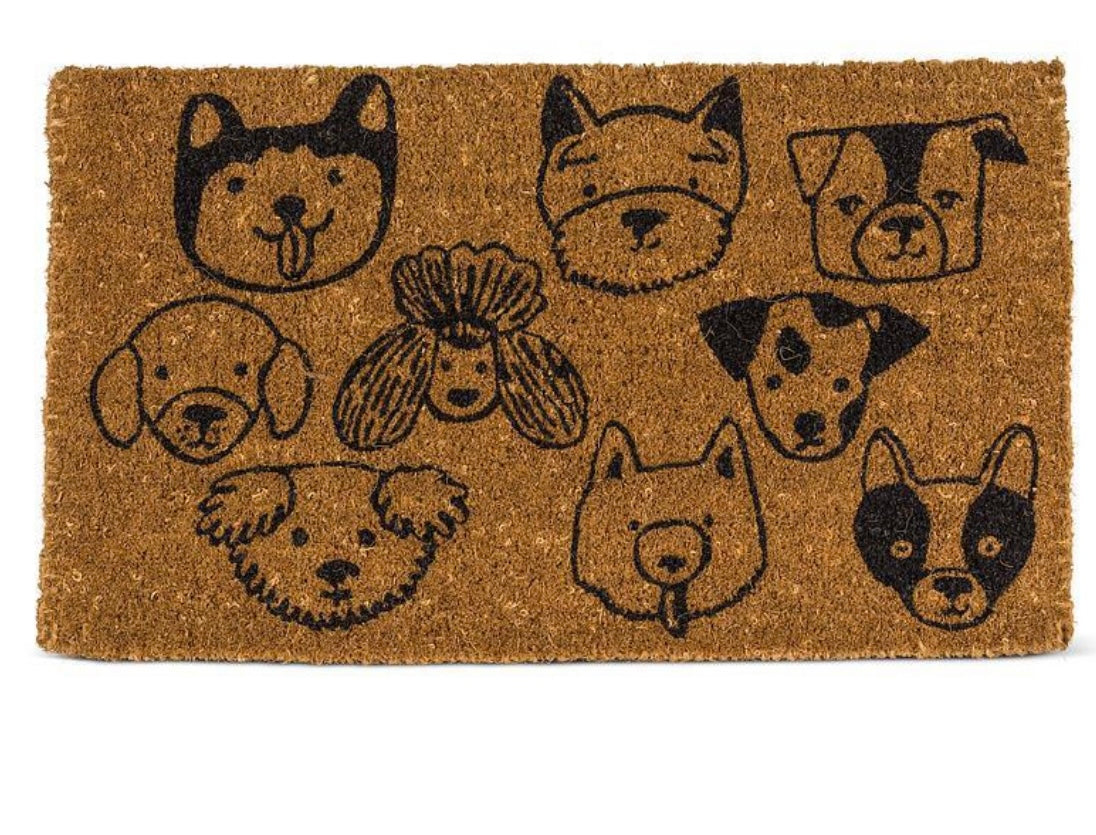 Simple Dog Face Doormat
