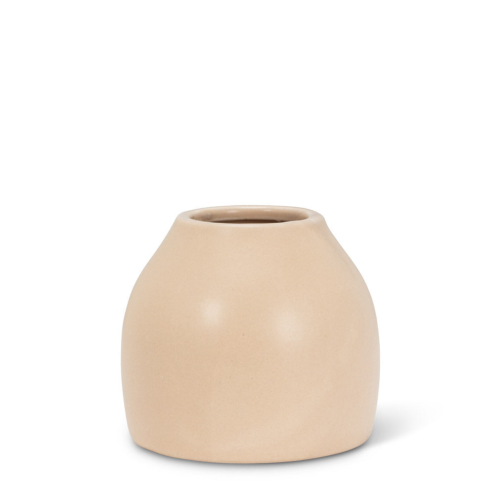 Cashmere Small Taupe Vase