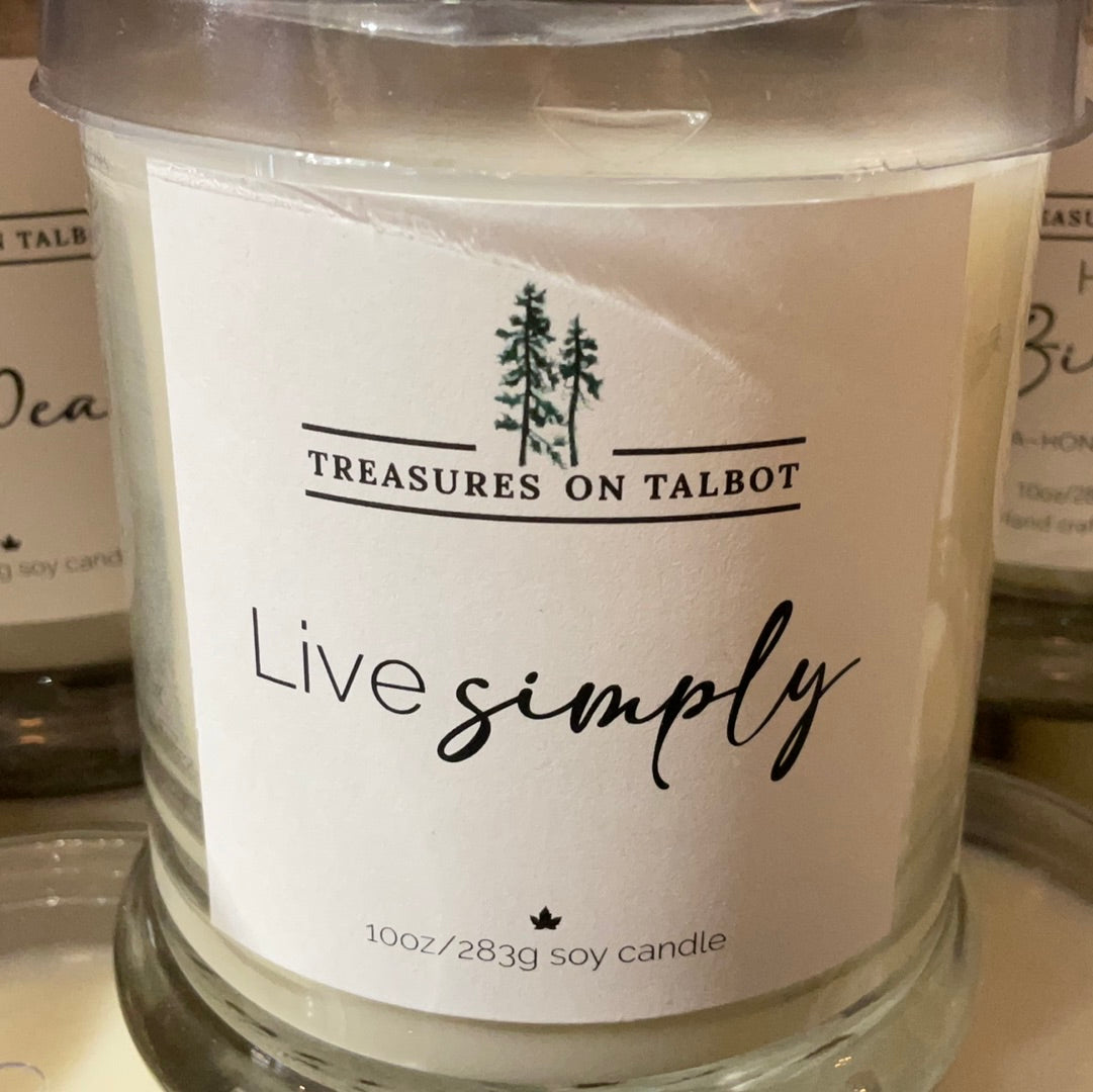 Jar Candle Live Simply