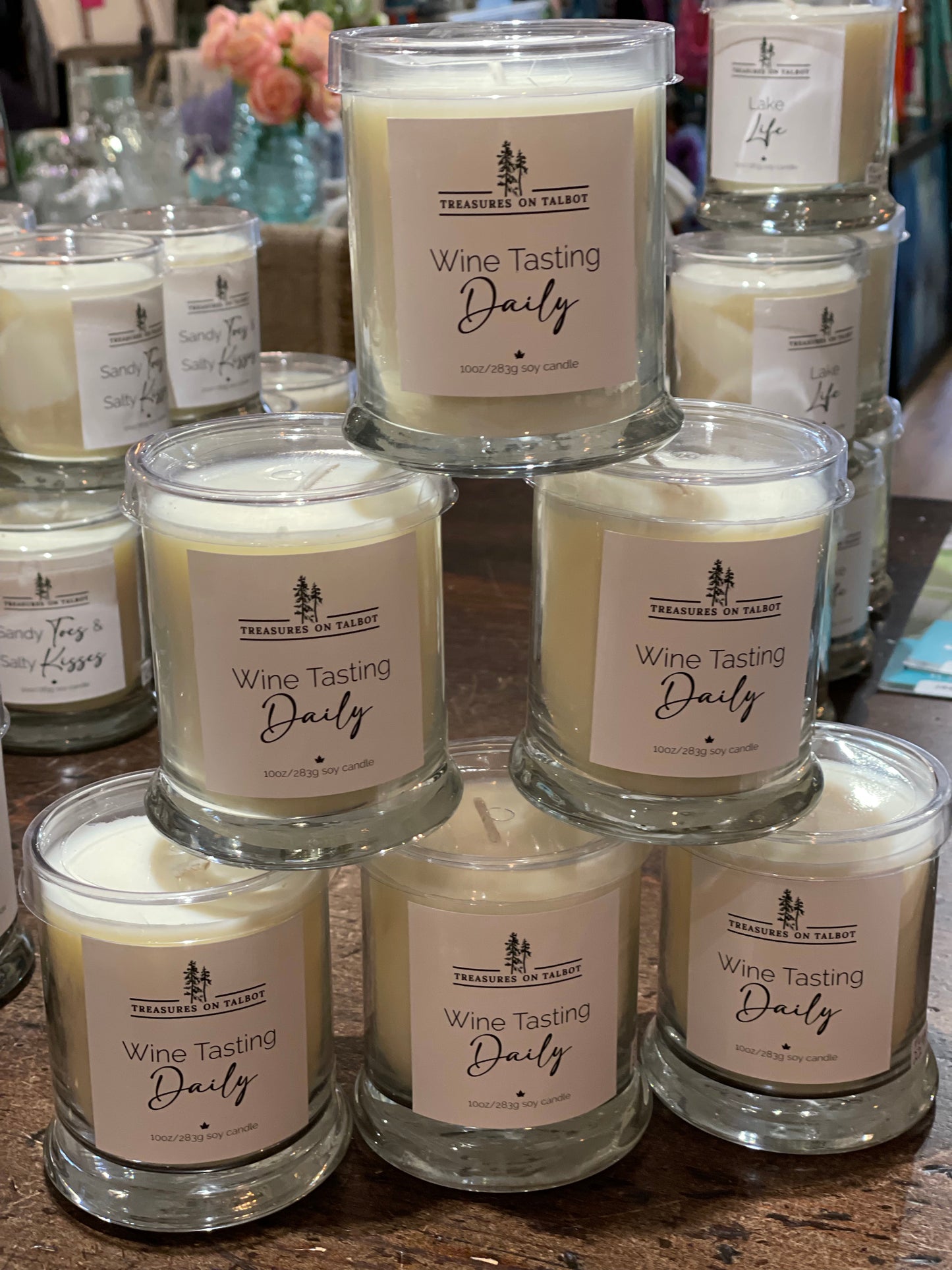 Wine Tasting Daily Jar Candle