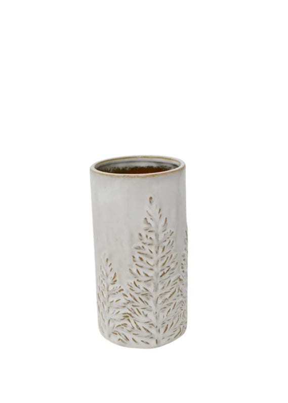 Vase with Fern Design Small