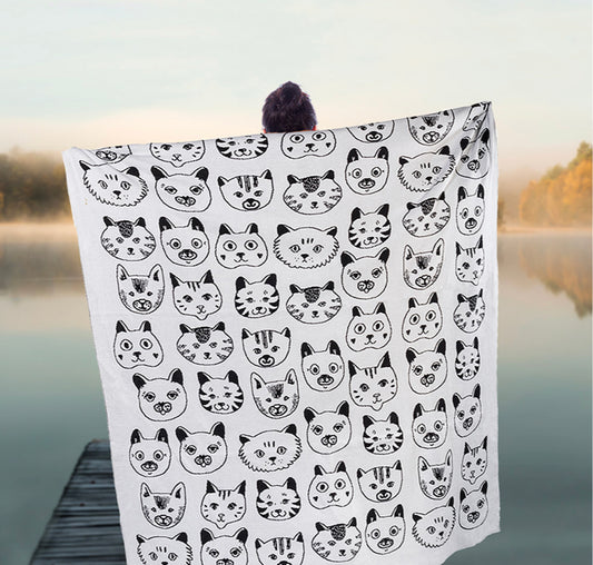 Cat Baby Throw