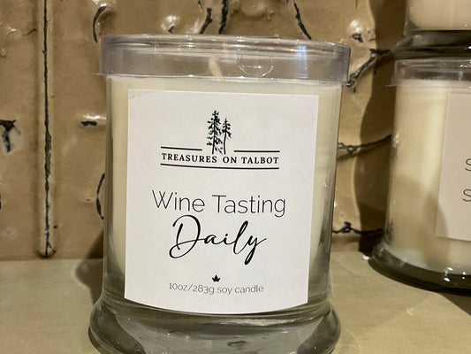 Jar Candle Wine Tasting Daily