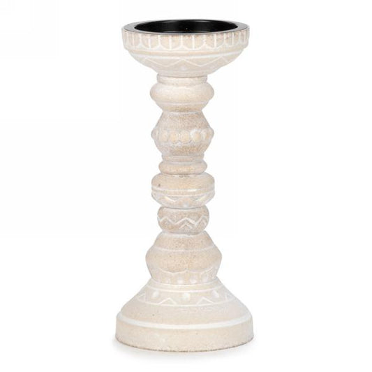 Natural Antique Candle Holder