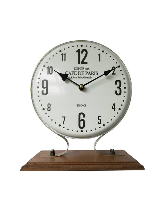 Metal Table Clock