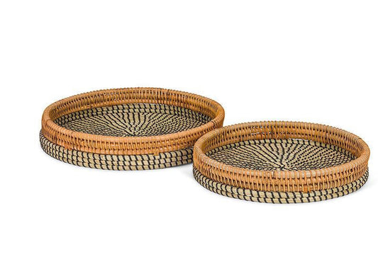 Low Tray with Rim Small