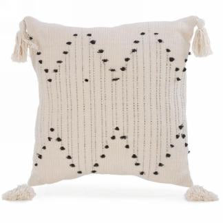 Square Cushion with Tassels